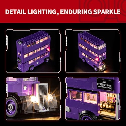 Light for Adventure with the Ritter Knight - for Lego 76446 Harry Potter