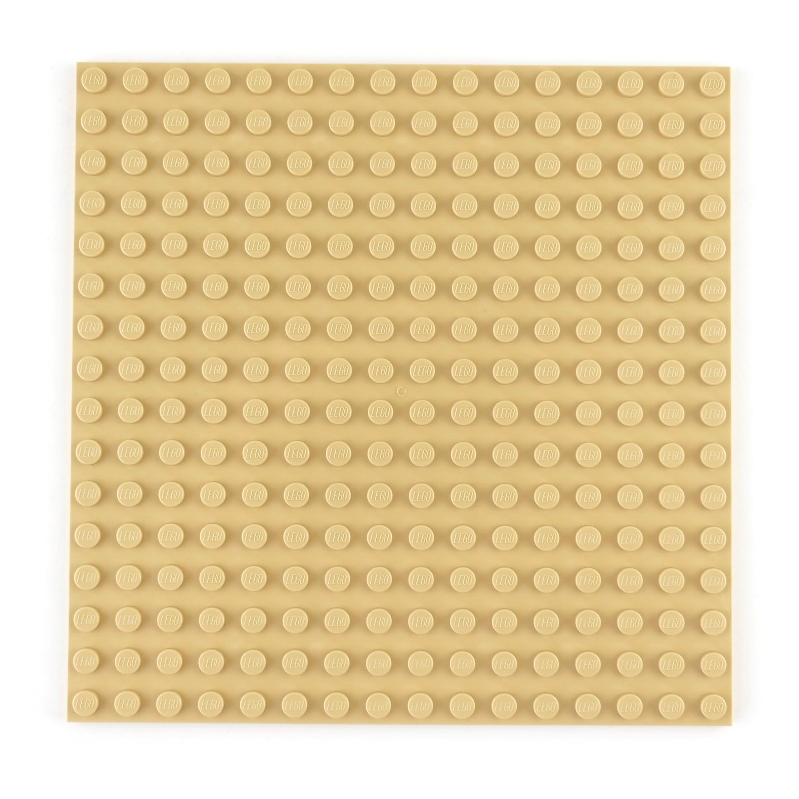 LEGO 1 Plate - 16 x 16 Beige (91405)
