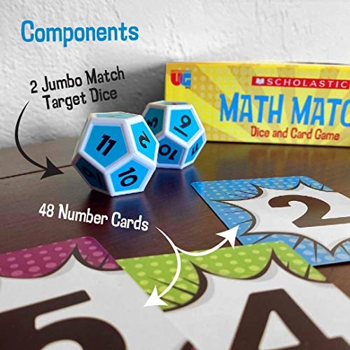 Scholastic Math Match - 5 to 12 1 pieces