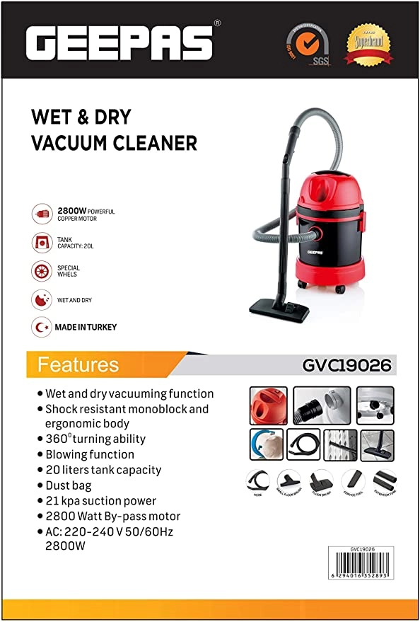 Dry & Wet Vacuum Cleaner (685645829751)