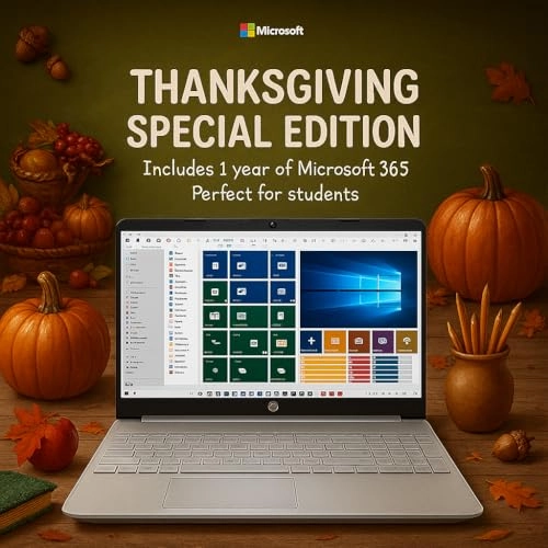 Laptop 2025 - 15.6'' Celeron N4120 16GB DDR4 1TB SSD