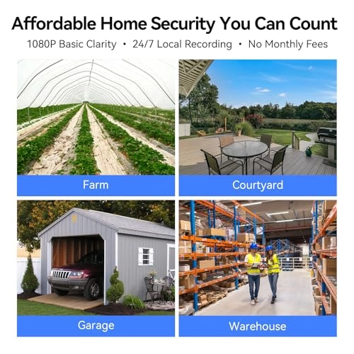 Wired Security Camera System - 4X Camera 4 3MP