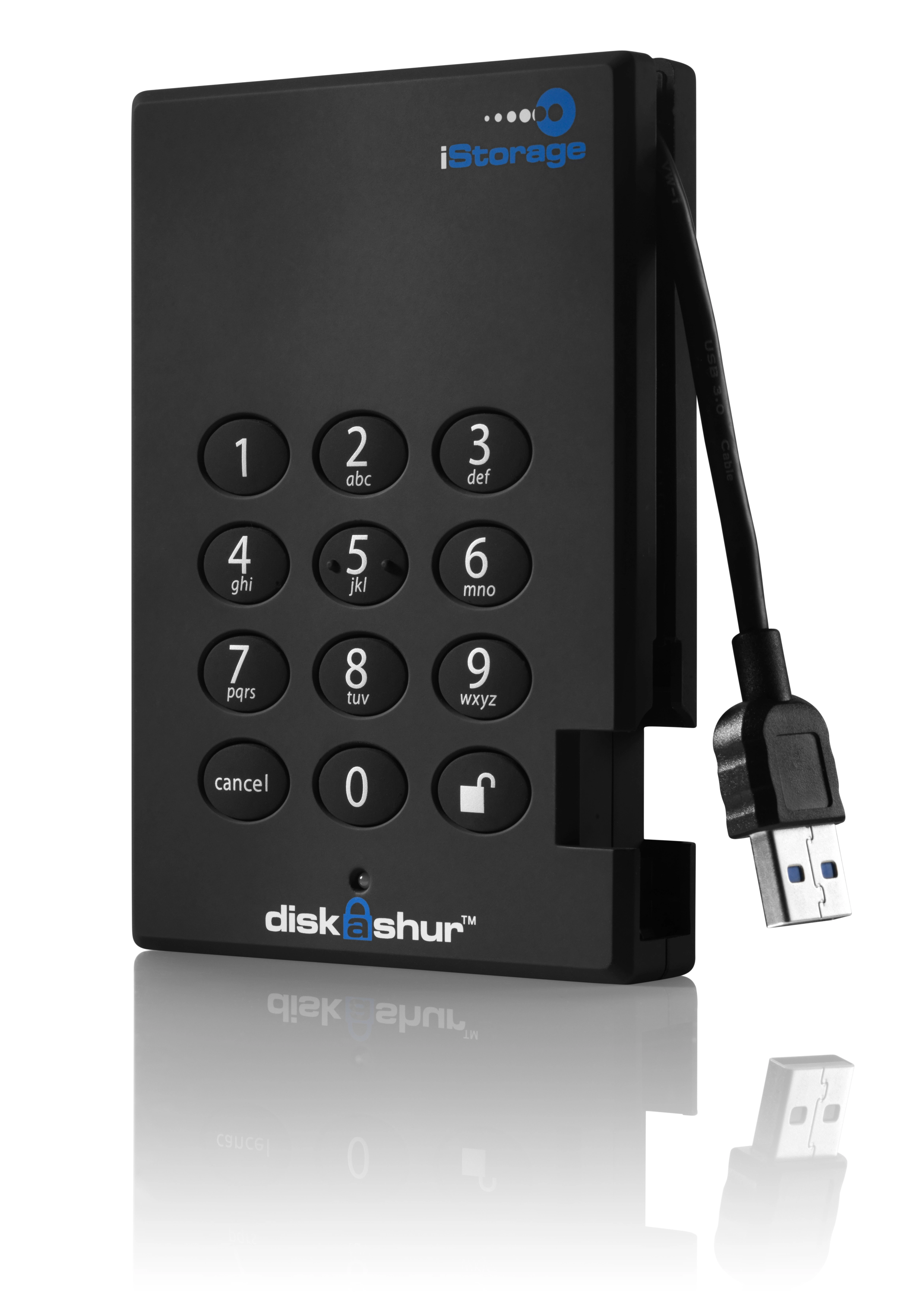 iStorage diskAshur3 - 2TB 2.5-inch HDD