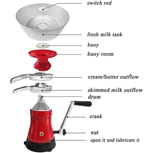 Cream Separator - Aluminum Alloy 12L