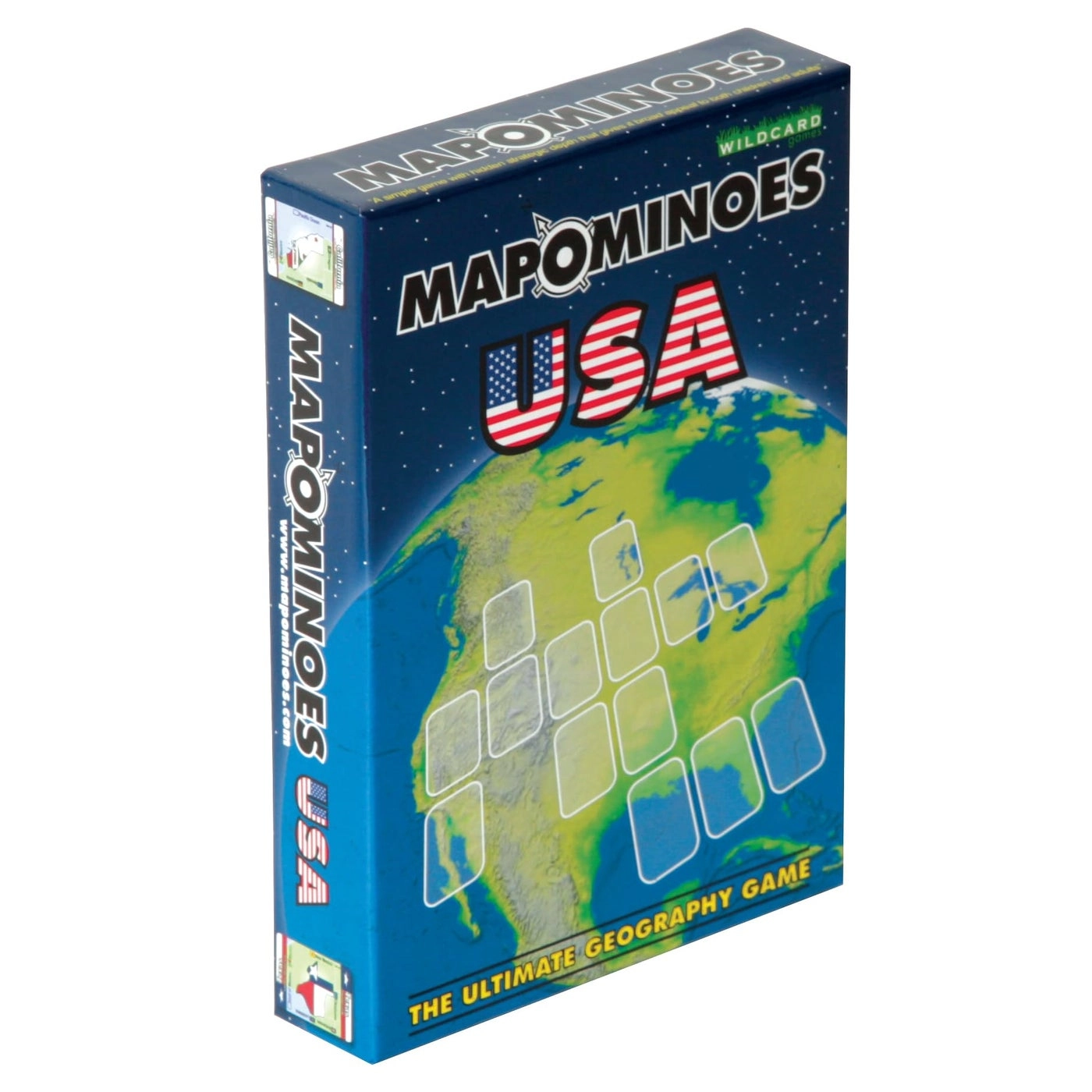 MAPOMINOES USA: The Ultimate Geography Game - Travel Card Game