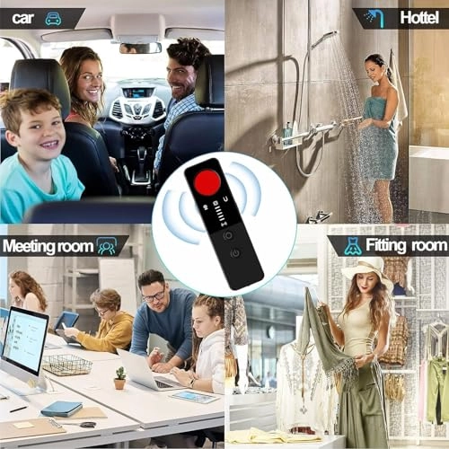 Hidden Spy Camera Detector - Portable RF/Wireless Signal Scanner