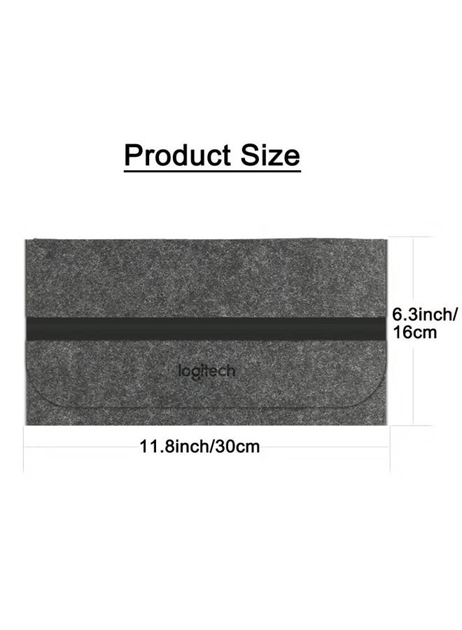 Felt keyboard cover - Dark gray Portable
