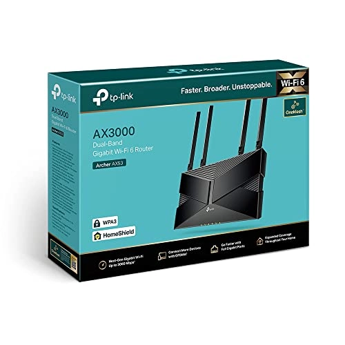 Archer AX53 - 2402 Mbps 574 Mbps WiFi 6