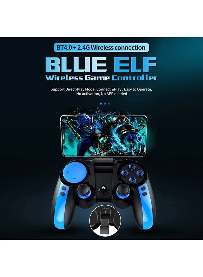 Blue Elf Wireless Controller - Blue