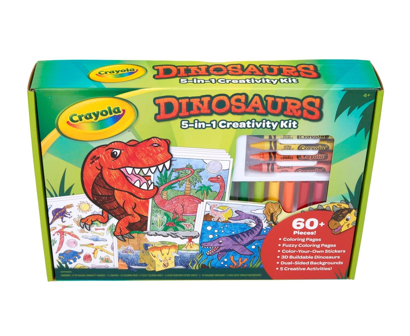 Dinosaur 5-in-1 Art Kit - 4+ years