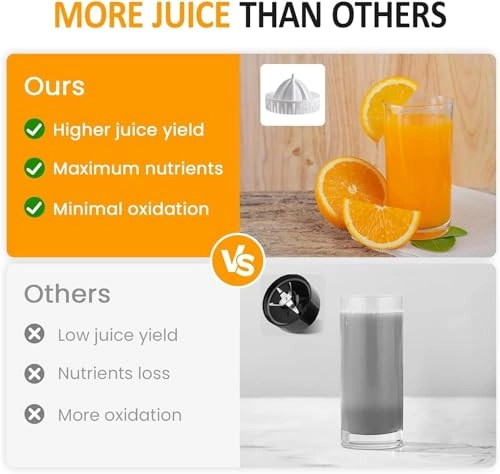 Electric Citrus Juicer - 80W 200ml