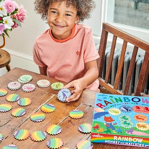 Rainbow Memory and Matching Game - 5+