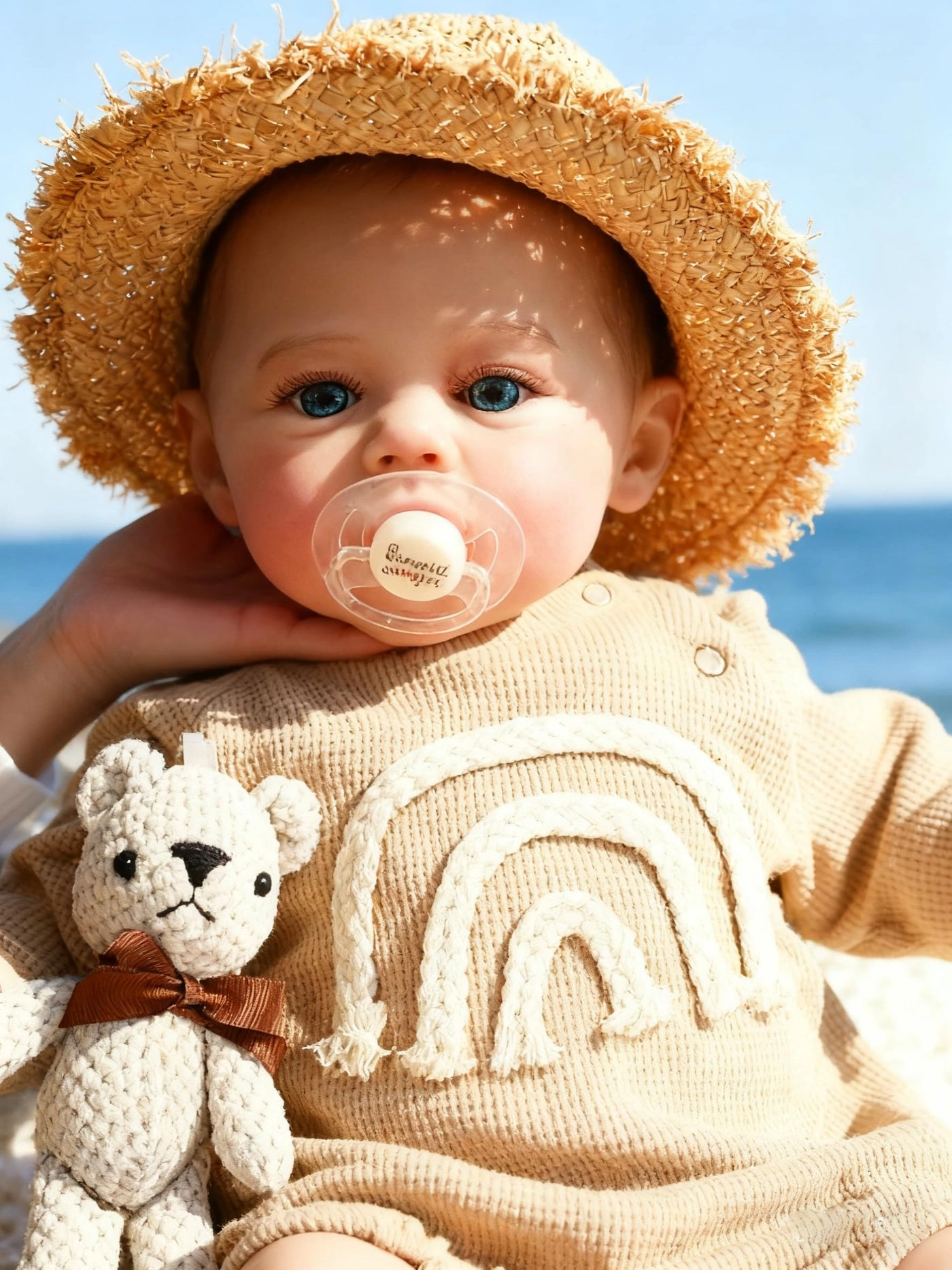 Reborn Baby Doll - 19 inch Full silicone vinyl Girl Ages 3+