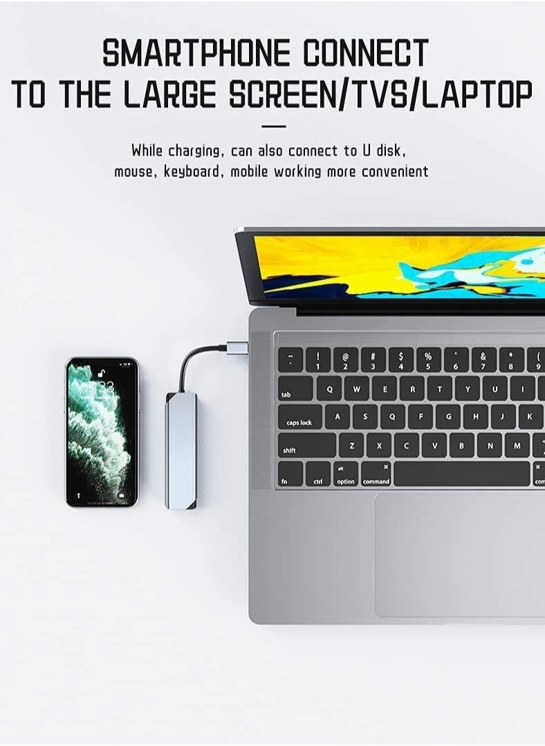 USB C Hub - 4K HDMI 100W PD