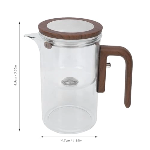 Water Separation Glass Teapot - Glass 600ml