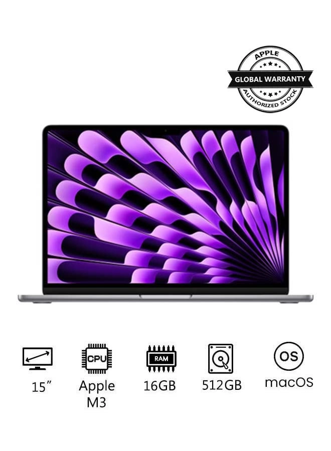 MacBook Air MXD33LL/A 2024 - 15'' M3 16GB DDR4 512GB SSD