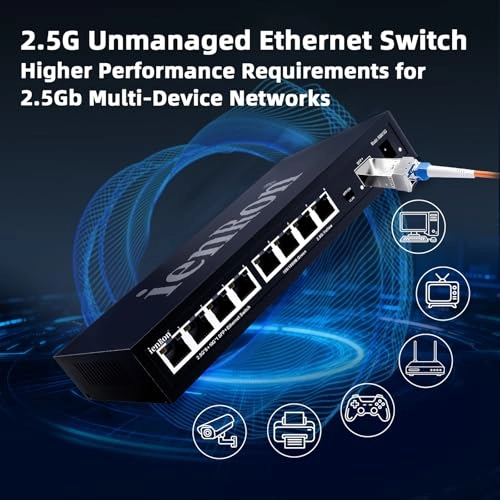 9-Port| 8*2.5G+1*10G SFP 9-ports