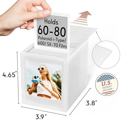 Polaroid Frame & Photo Storage Box - 4.2x3.5 1