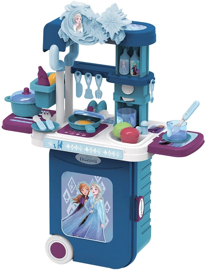 COLOR LAND CHILDRENS TOYS CENTER LLC Disney Frozen2 Kitchen Trolley Case