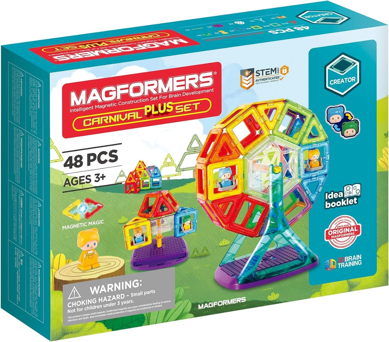 Magformers Carnival Plus - Magnetic Construction Set (703016)