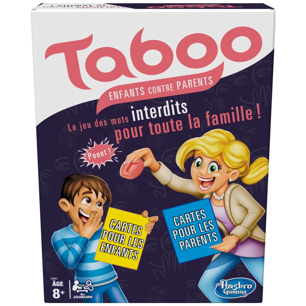Hasbro Taboo Children Against Parents: Reflection (French)