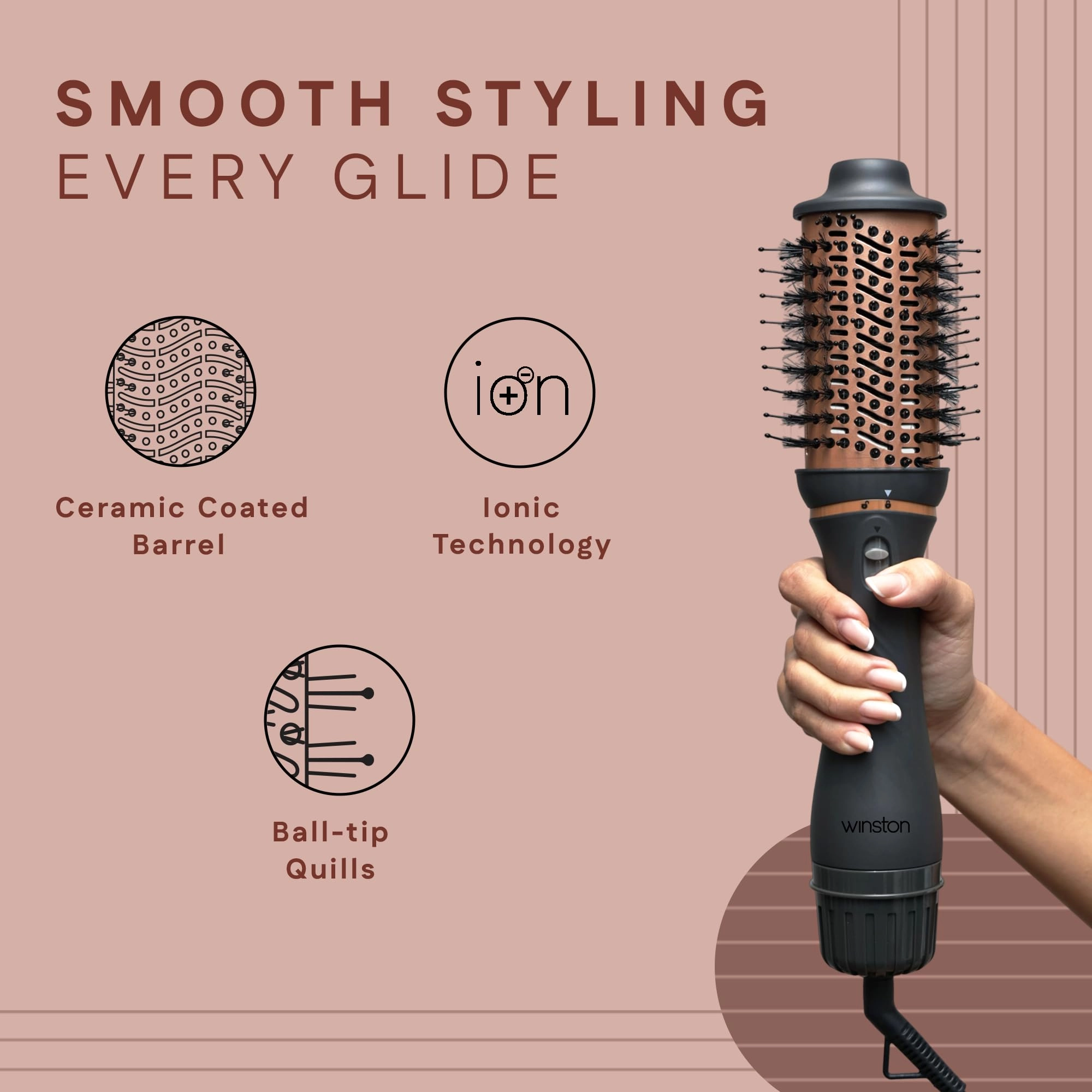 3 IN 1 Hair Blow Brush