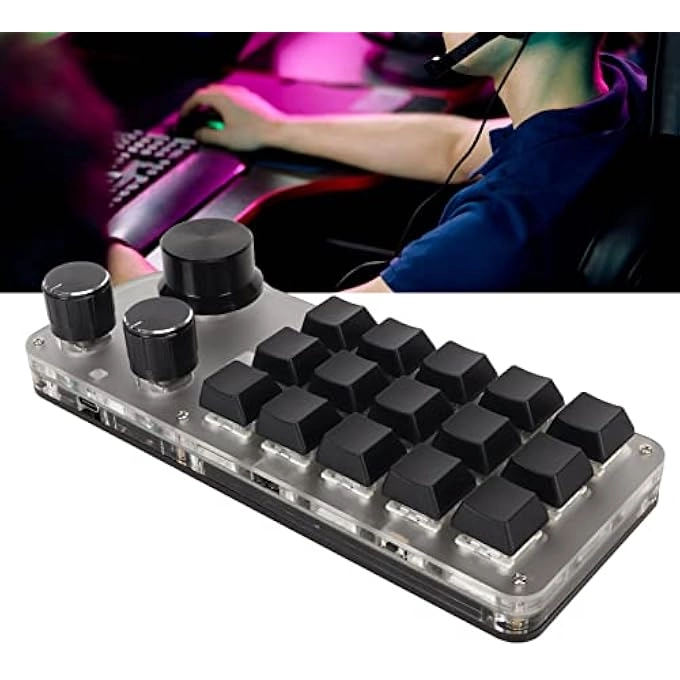 PROGRAMMABLE MECHANICAL MINI KEYBOARD - Wired/Wireless