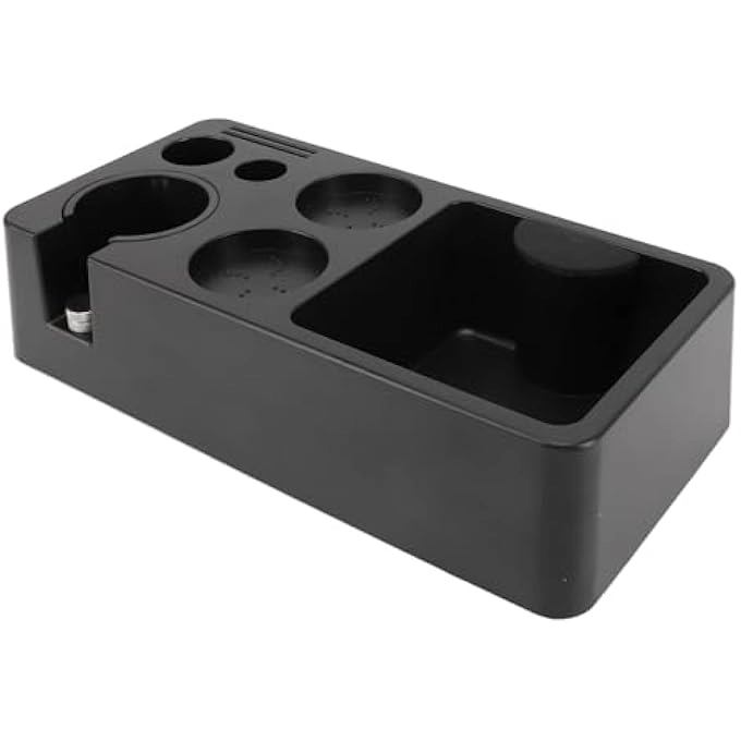 Espresso Tamping Station - Knock Box Coffee Accessory Organizer