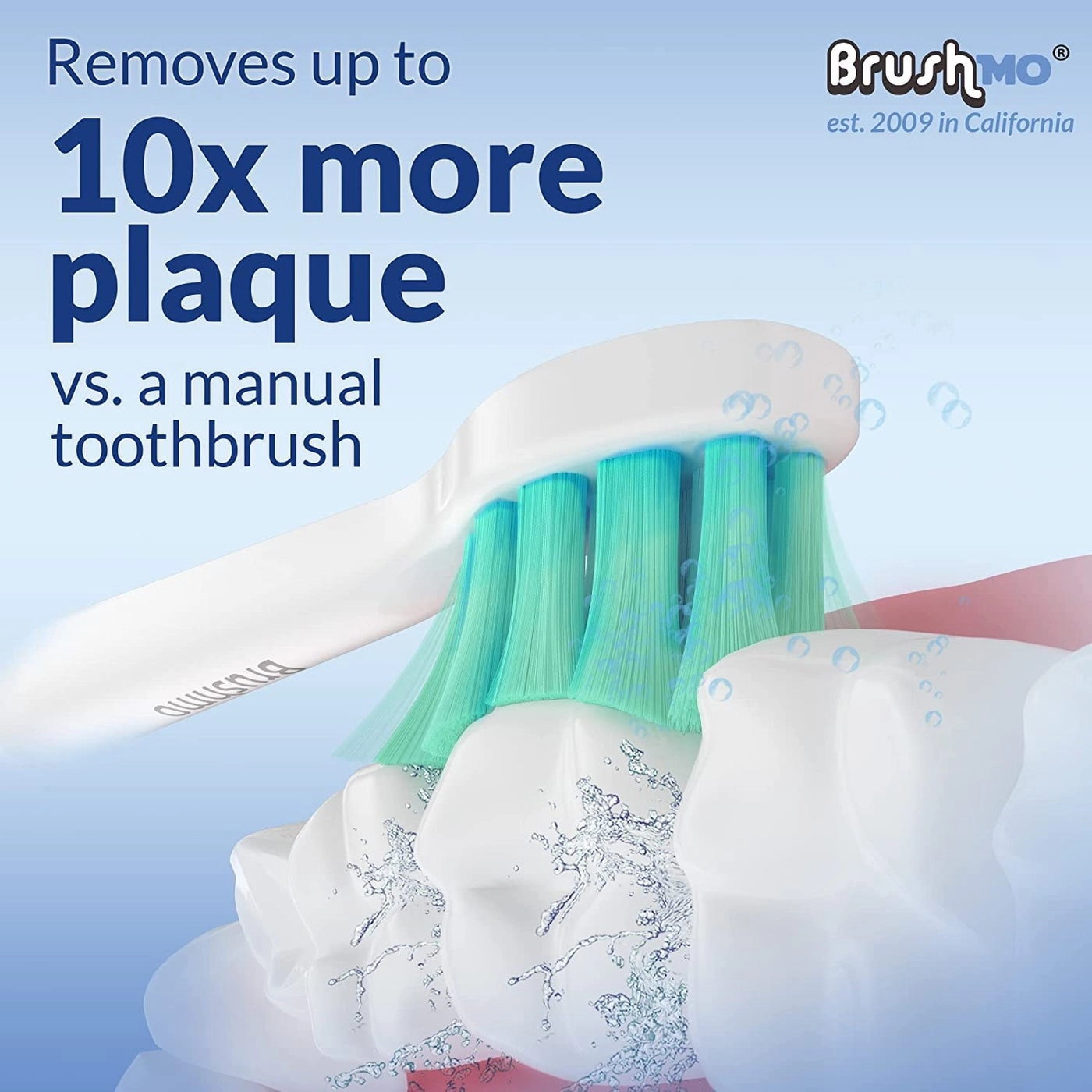 Replacement Toothbrush Heads - White 10 pc