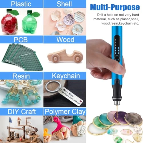 Mini Drill Pen - 3Speed Cordless Rechargeable