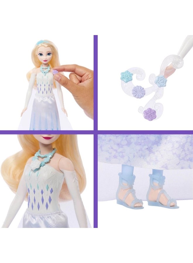 Elsa Fashion Doll - 8 Surprises Snowflake Gem Box