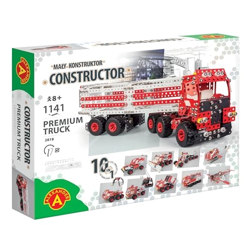 Constructor Pro Premium Truck - 10-in-1 1141 pcs for ages 8+