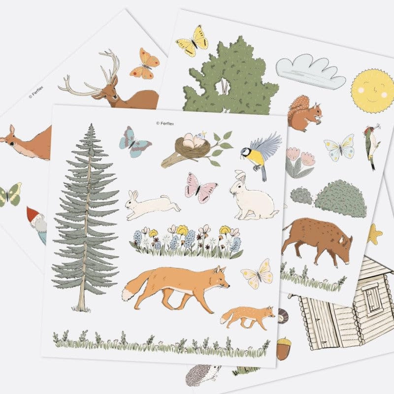 Fun magnetic game - 3 years+ 57 pieces