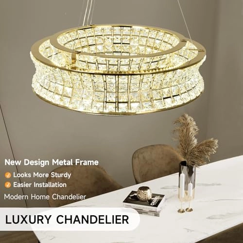 Chandelier - 20 Inch Warm White