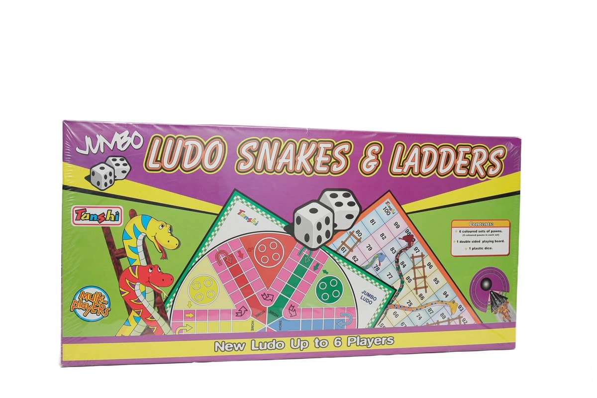 Golden Kick Snakes And Ladder - Folding Design Lightweight Multicolour
