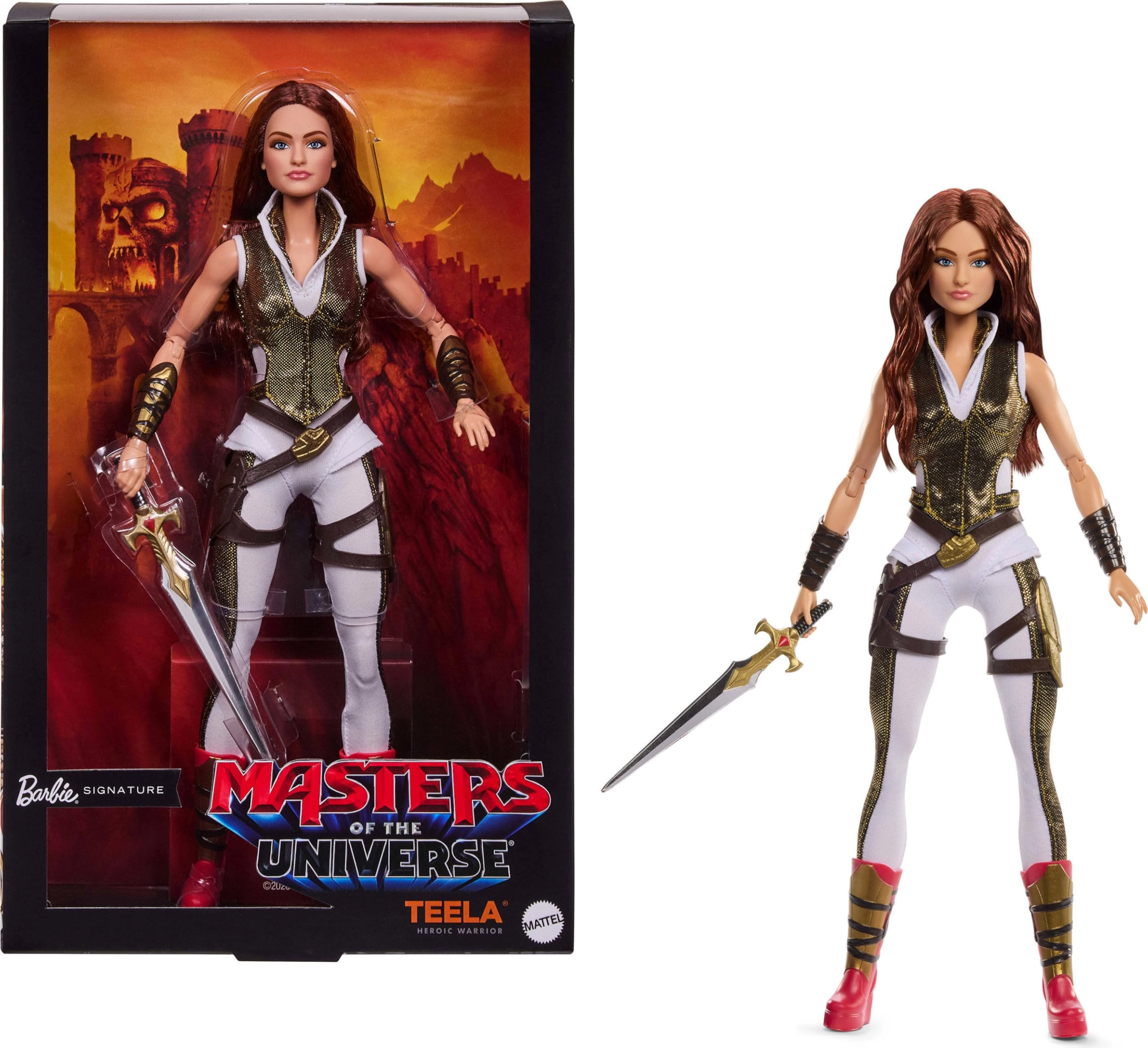 Mattel Teela Doll - Plastic Masters of the Universe