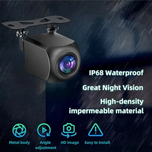 HD Rear View Backup Camera - Night vision 720P