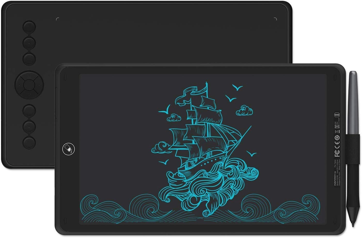 Inspiroy Ink - 305 millimeter x 180 millimeter 8192 pressure sensitivity