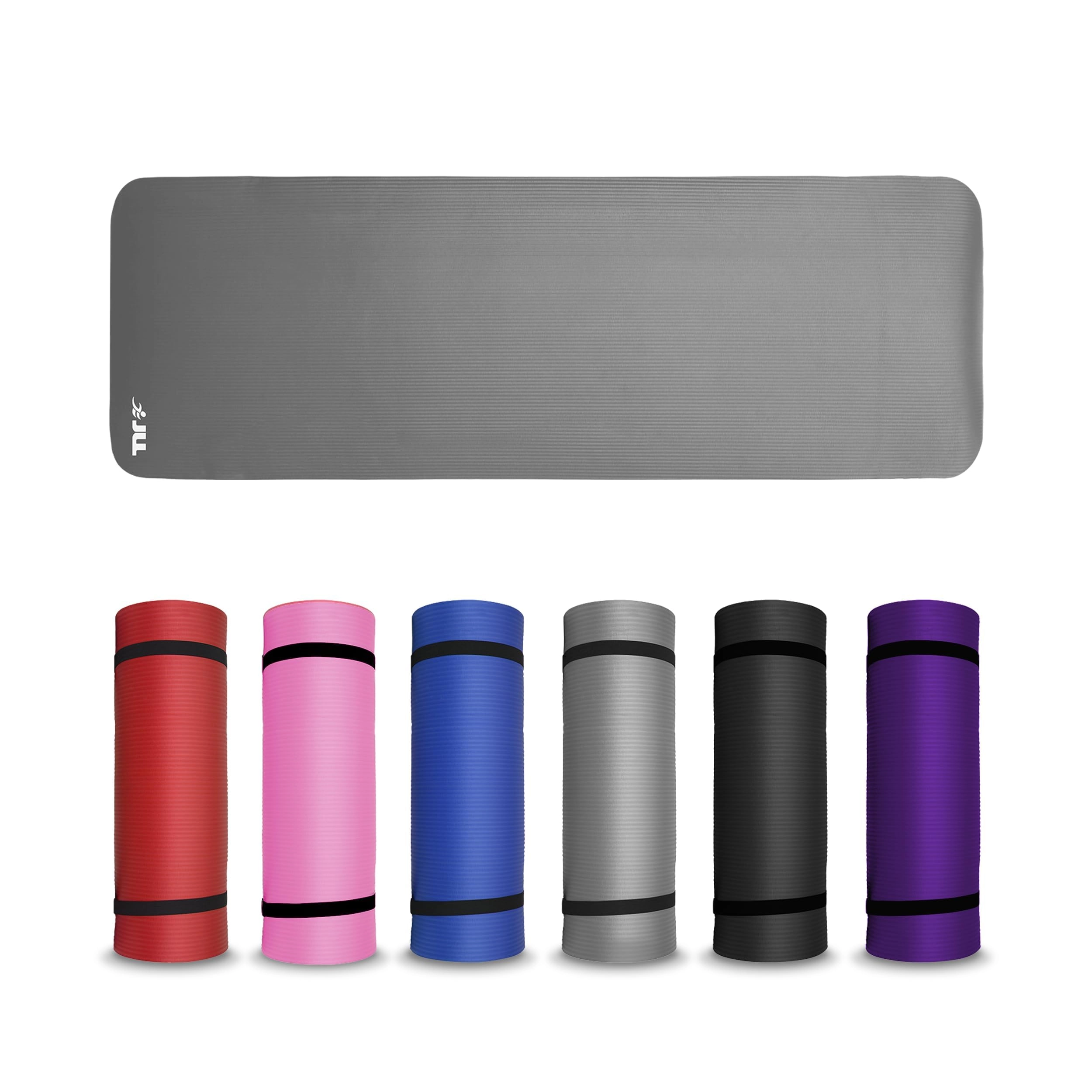 JLL Fitness Ltd Yoga Mat - Nitrile Butadiene Rubber Foam 6mm/10mm/15mm