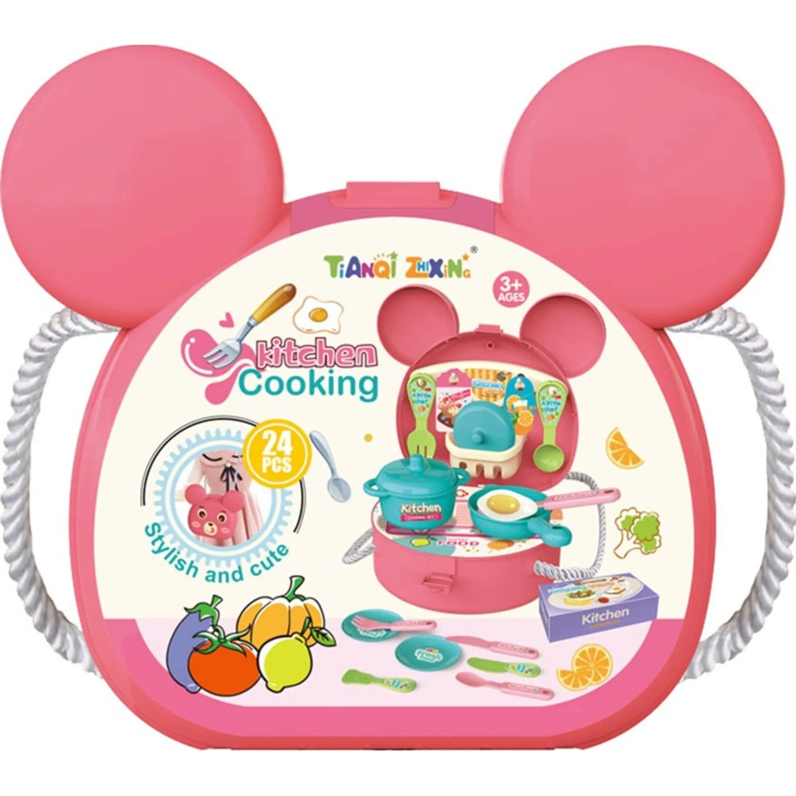 Kitchen Backpack Set - Pink