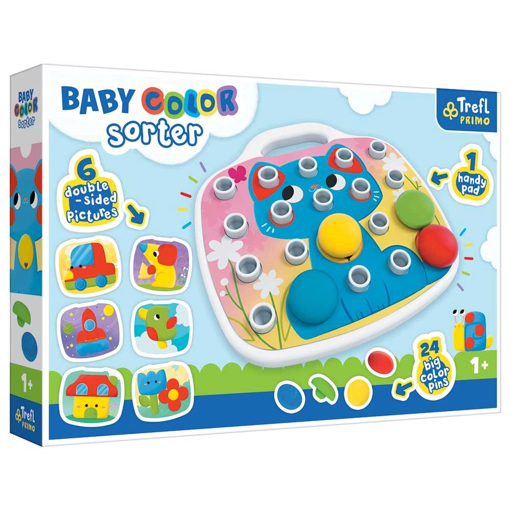 Trefl Puzzle Baby Color Sorter - Suitable for 2 years and above