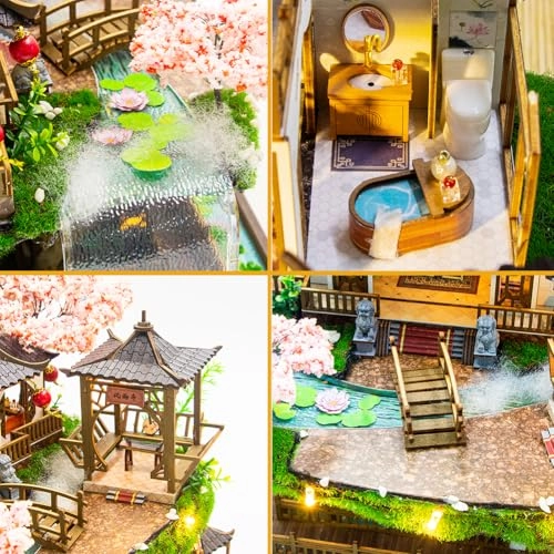 3D Wooden Puzzle Bookshelf Insert - Library of Books 1:24