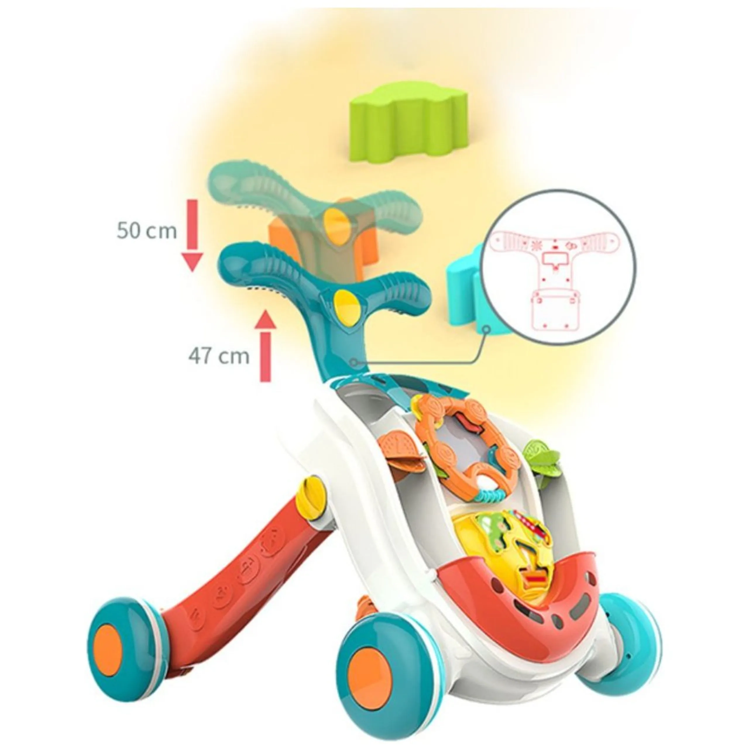 Baby Walker - Push Walker Ball Drop Music & Lights