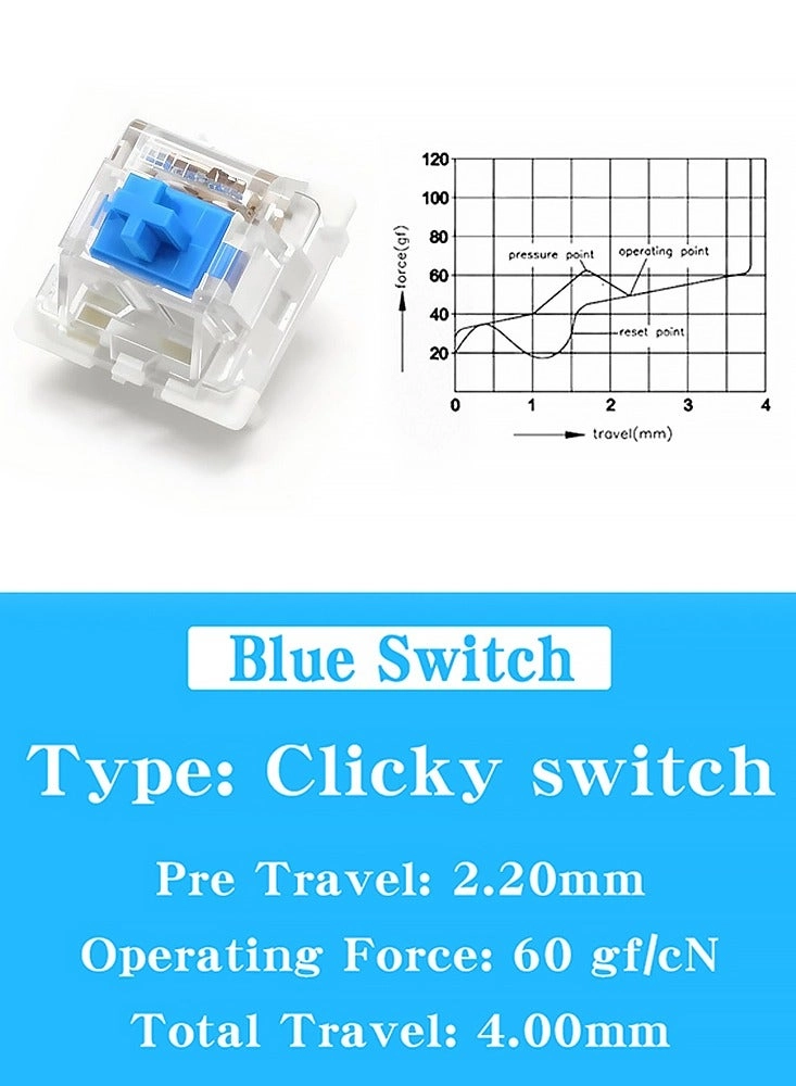 Outemu Blue Switch - 110 piece(s)