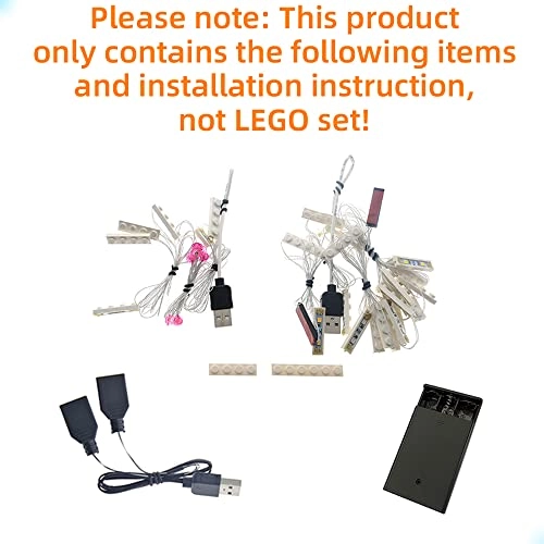 LED Light Kit for LEGO Roller Coaster 10261