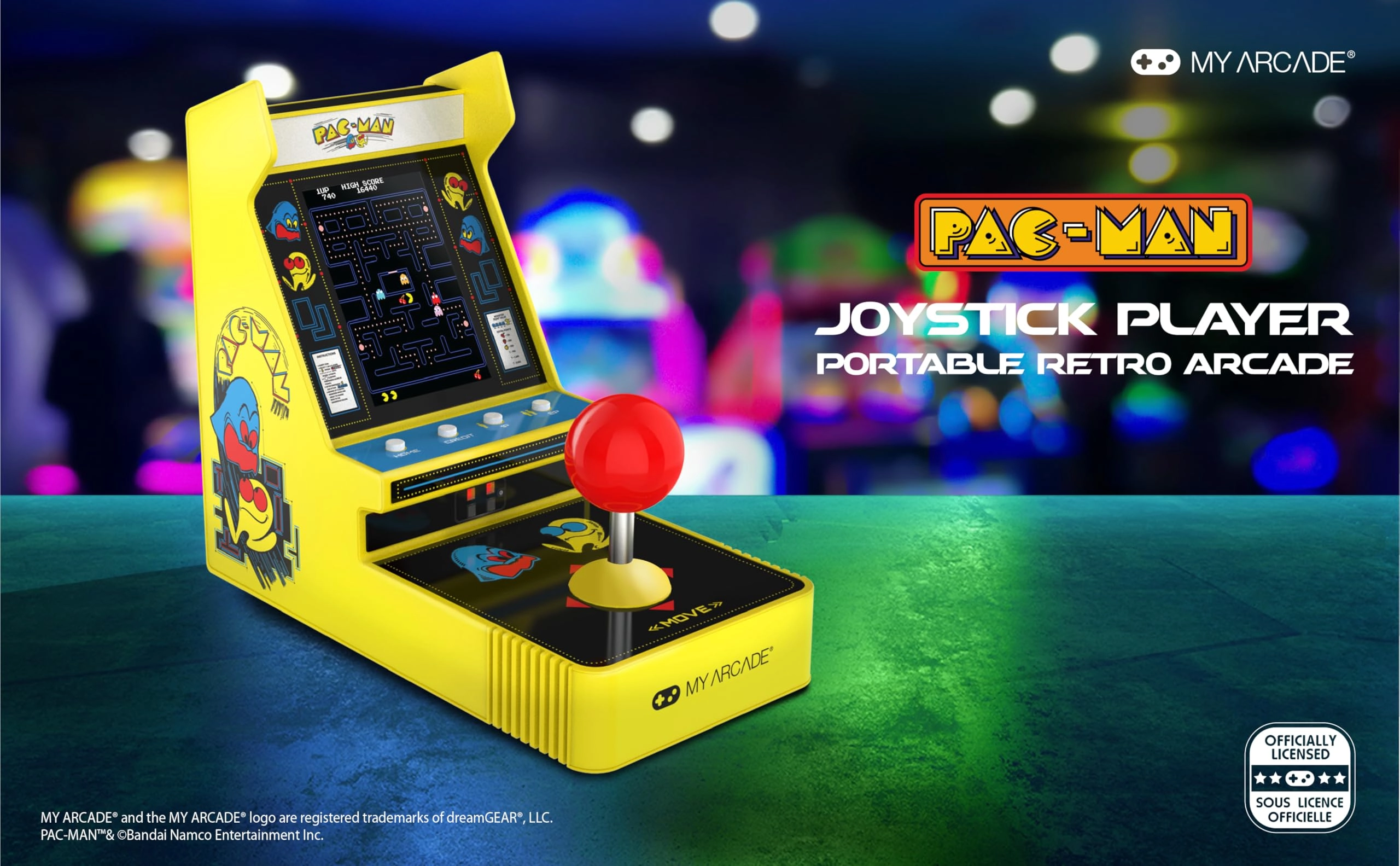 Joystick Player Pacman - Yellow Not Machine Specific