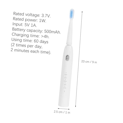 Electric Toothbrush - 500mAh Five-Speed Vibration