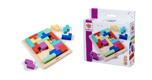 EH Games Shape Tile Game - 3 years and up 20 pieces