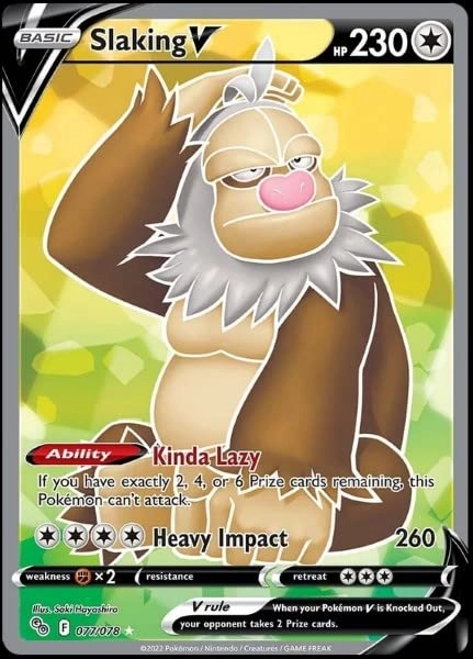 Pokémon Slaking V 077/078