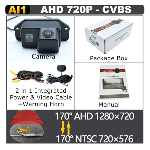 Reversing Camera - Night Vision RCA 1080p*720p